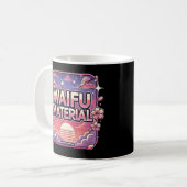 Waifu-materiaal" Koffiemok (Voorkant links)