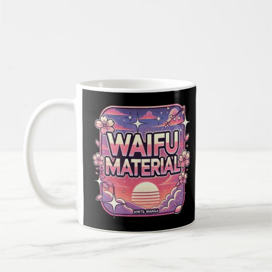 Waifu-materiaal" Koffiemok (Links)