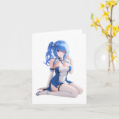 Waifu St. Louis Sticker Kaart (Gele Bloem)