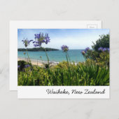 Waiheke, Nieuw-Zeelands briefkaart (Voorkant / Achterkant)