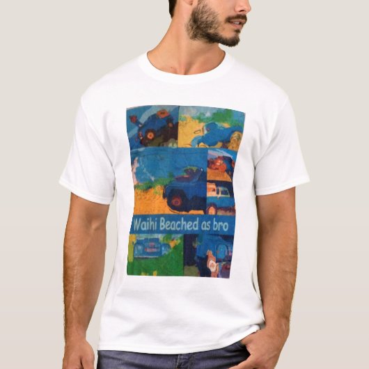 Waihi werd als Bro T-shirt (Voorkant)