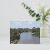Waikato River, Hamilton Briefkaart (Staand voorkant)