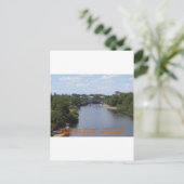 Waikato River, Hamilton Briefkaart (Staand voorkant)