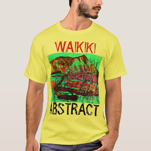 WAIKIKI ABSTRACT T-SHIRT (Voorkant)