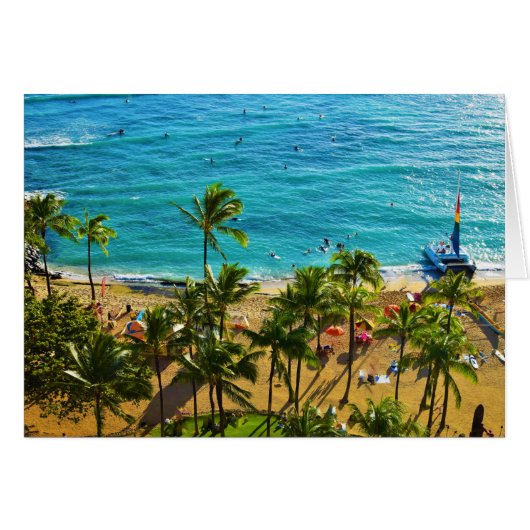 Waikiki Beach (Voorkant Horizontaal)