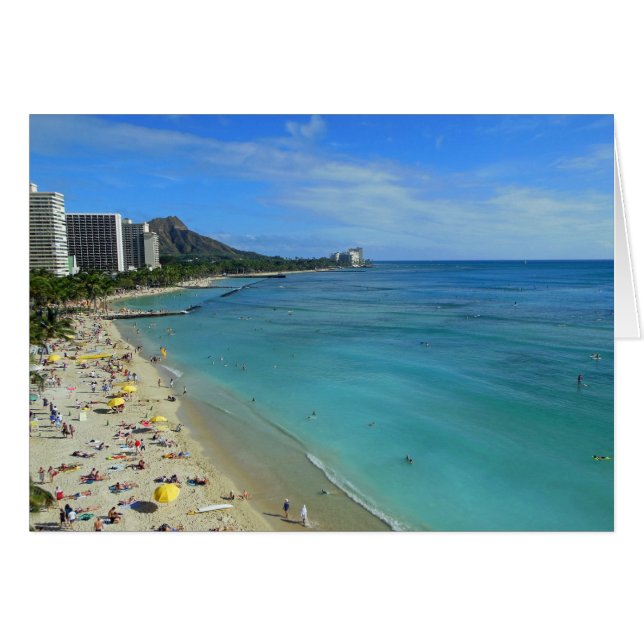 Waikiki Beach (Voorkant Horizontaal)
