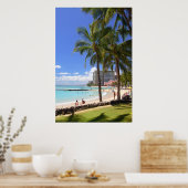 Waikiki Beach 2 Poster (Keuken)