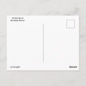 Waikiki Beach Briefkaart (Achterkant)