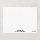 Waikiki Beach Briefkaart (Achterkant)