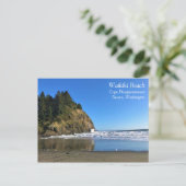 Waikiki Beach, Cape Diseption, Washington Briefkaart (Staand voorkant)