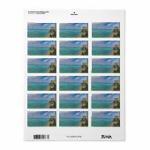 Waikiki Beach Etiket (Full Sheet)