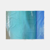 Waikiki Beach Fleece Deken (Voorkant (Horizontaal))