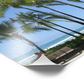 Waikiki Beach Foto Afdruk (Hoek)