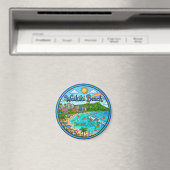 Waikiki Beach Hawaï Magneet (Insitu (Vaatwasser))