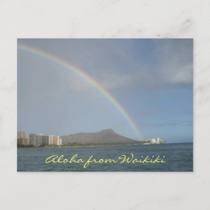 Waikiki Beach, Hawaii Briefkaart