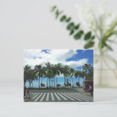 Waikiki Beach Hawaii Briefkaart (Staand voorkant)