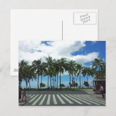 Waikiki Beach Hawaii Briefkaart (Voorkant / Achterkant)