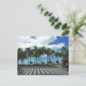 Waikiki Beach Hawaii Briefkaart (Staand voorkant)