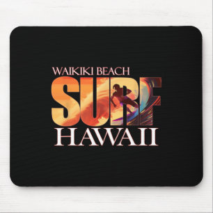 Waikiki Beach Hawaii Hawaiaanse Eilanden Surfen Vo Muismat