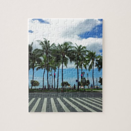 Waikiki Beach Hawaii Legpuzzel (Verticaal)