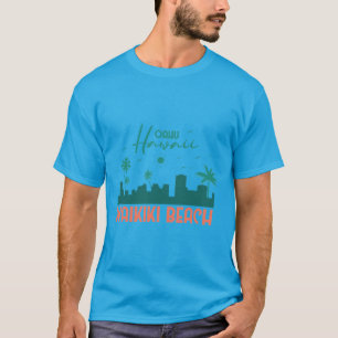 Waikiki Beach Hawaii T-shirt