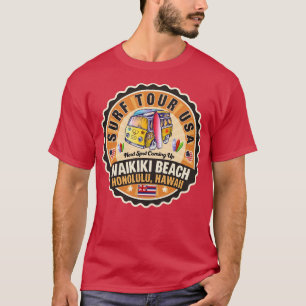 Waikiki Beach Honolulu Hawaii 2 T-shirt
