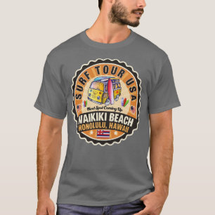 Waikiki Beach Honolulu Hawaii 2 T-shirt