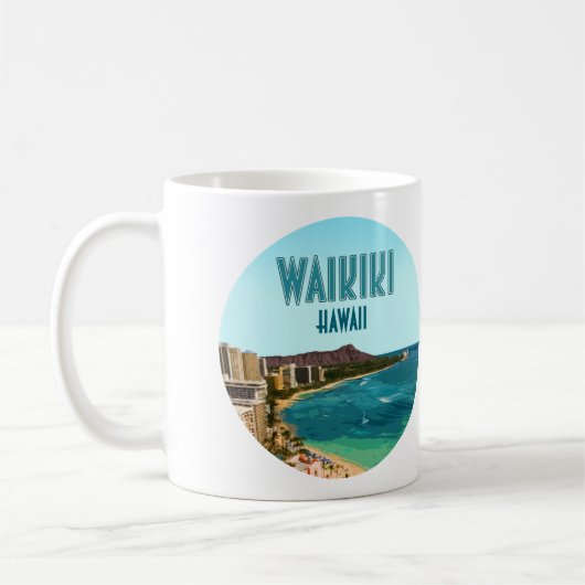 Waikiki Beach Honolulu Oahu Hawaii  Koffiemok (Links)