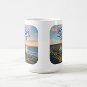 Waikiki Beach Honolulu Oahu Hawaii Retro Koffiemok (Center)