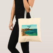 Waikiki Beach Honolulu Oahu Hawaii Tote Bag (Voorkant (product))