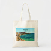 Waikiki Beach Honolulu Oahu Hawaii  Tote Bag (Voorkant)