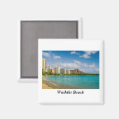 Waikiki Beach Magnet (Voorkant / Achterkant)