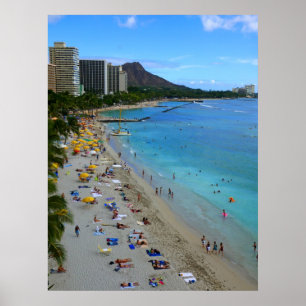 Waikiki Beach Poster