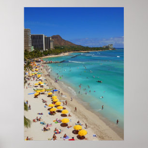 Waikiki Beach Poster