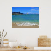 Waikiki Beach Poster (Keuken)
