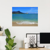 Waikiki Beach Poster (Thuiskantoor)
