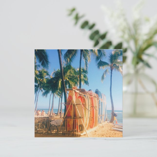 Waikiki Beach Surfboards (Staand voorkant)