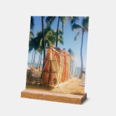 Waikiki Beach Surfboards  Acryl Bord (Hoek)