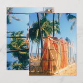 Waikiki Beach Surfboards Briefkaart (Voorkant / Achterkant)