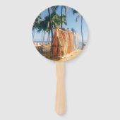 Waikiki Beach Surfboards  Handwaaier (Voorkant)