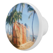 Waikiki Beach Surfboards Keramische Knop (Rechts)