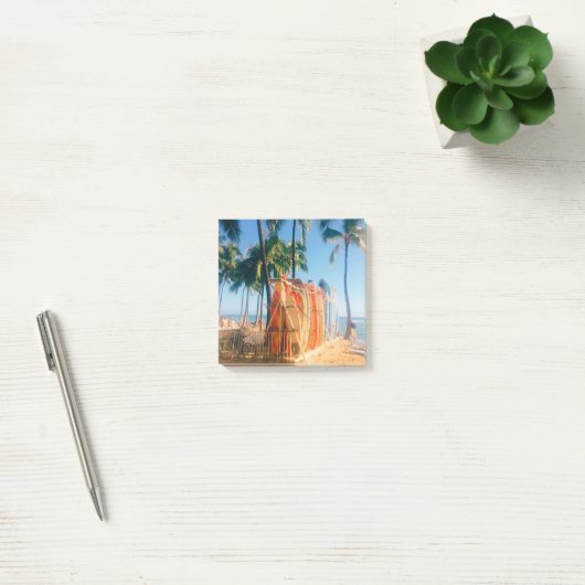 Waikiki Beach Surfboards Post-it® Notes (Kantoor)