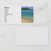 Waikiki Beach Visitekaartje (Voorkant / Achterkant)