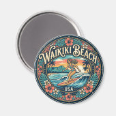 Waikiki Beach VS Magneet (Voorkant / Achterkant)