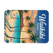 Waikiki Beach VS Magneet (Horizontaal)