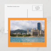 Waikiki Briefkaart (Voorkant / Achterkant)