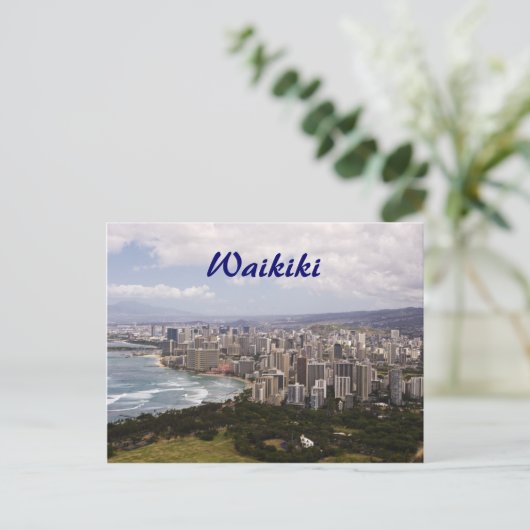Waikiki Briefkaart (Staand voorkant)