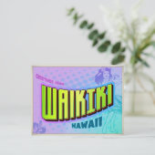 WAIKIKI BRIEFKAART (Staand voorkant)