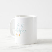 Waikiki, Hawaï souvenir Koffiemok (Voorkant links)