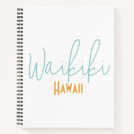 Waikiki, Hawaï souvenir Notitieboek